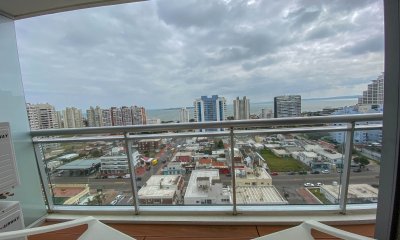 Apartamento de 1 dormitorio y medio con vista