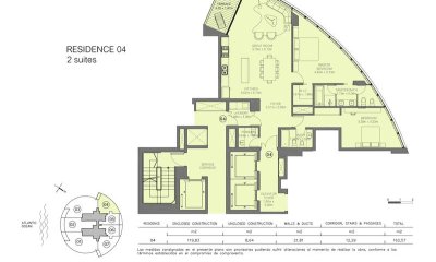 Apartamento de 2 dormitorios en venta