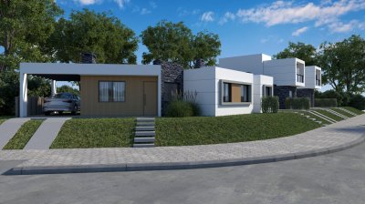 Oportunidad en construcción, casa de 3 dormitorios en Parque Burnett