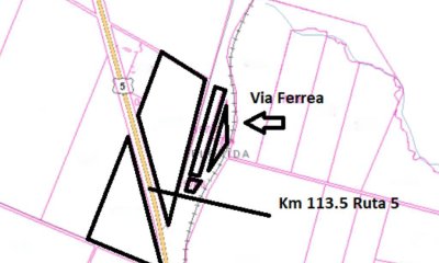 Florida, campo 30 ha sobre ruta 5, potencial logístico