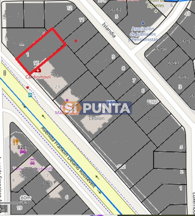 Terreno para construcción en altura - SPT12888T