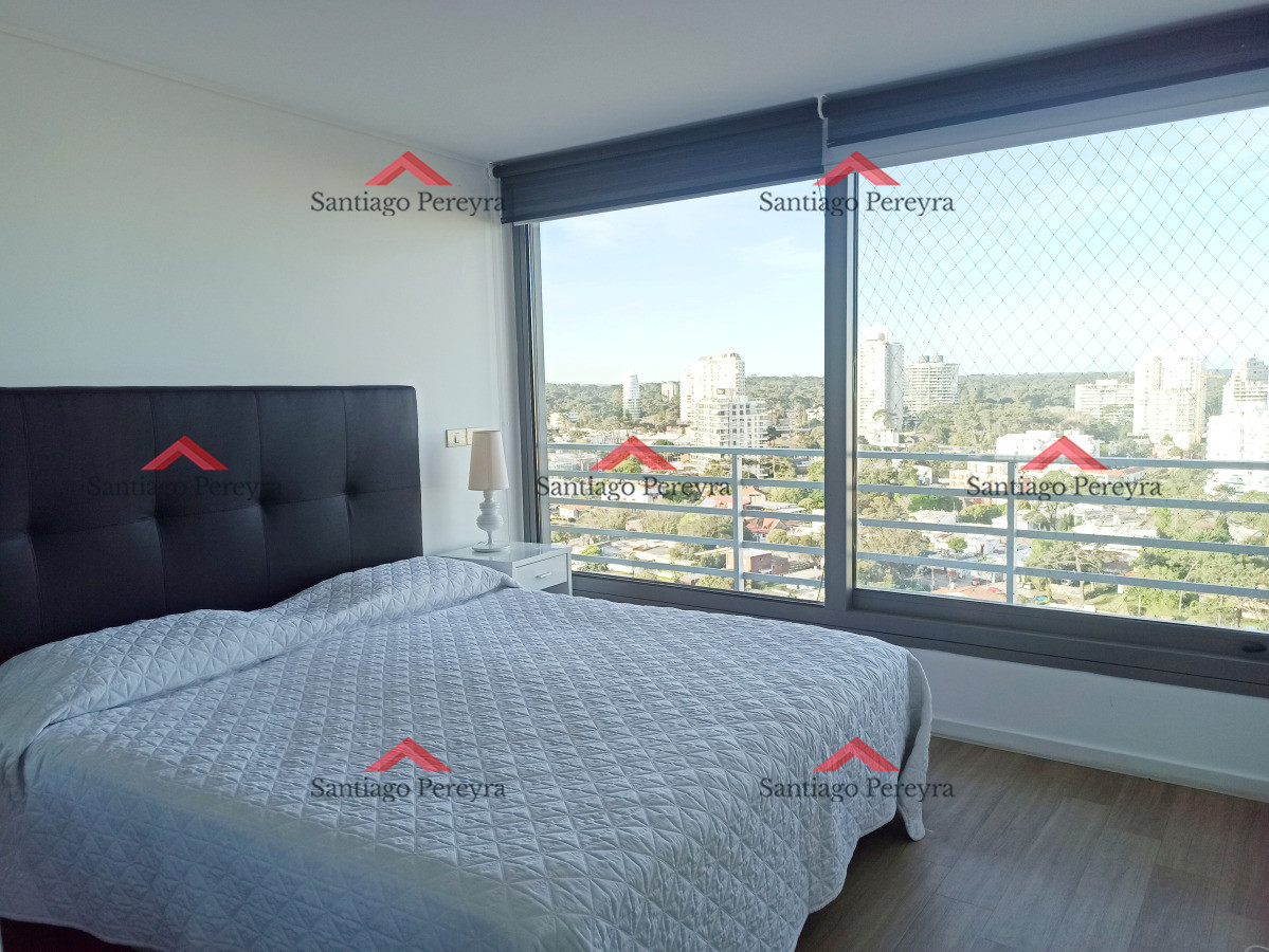 Apartamento ID.16719 - Alquiler temporario piso alto dos dormitorios con vista al mar!!