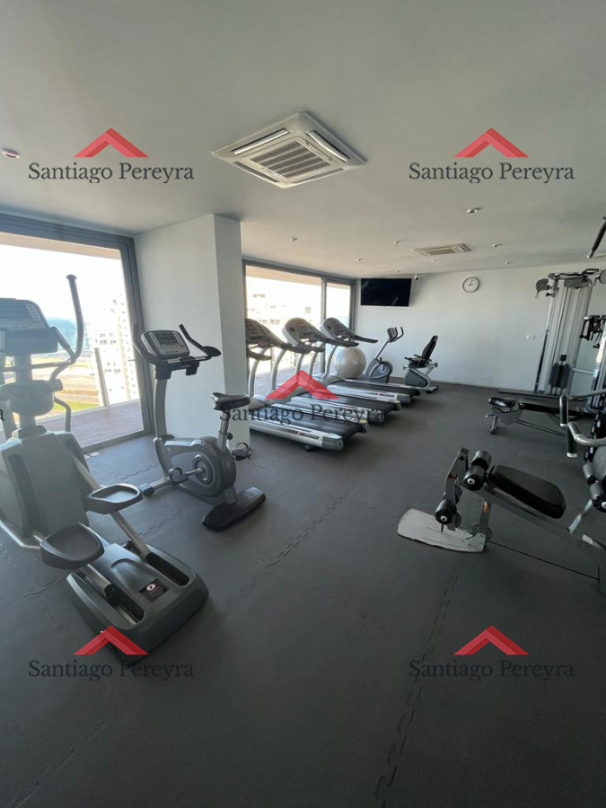 Apartamento ID.16769 - Un dormitorio y medio con vista parcial al mar