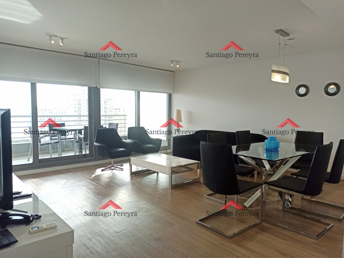 Apartamento ID.16719 - Alquiler temporario piso alto dos dormitorios con vista al mar!!