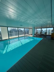 Un dormitorio con vista a Playa Brava - MYD1160A