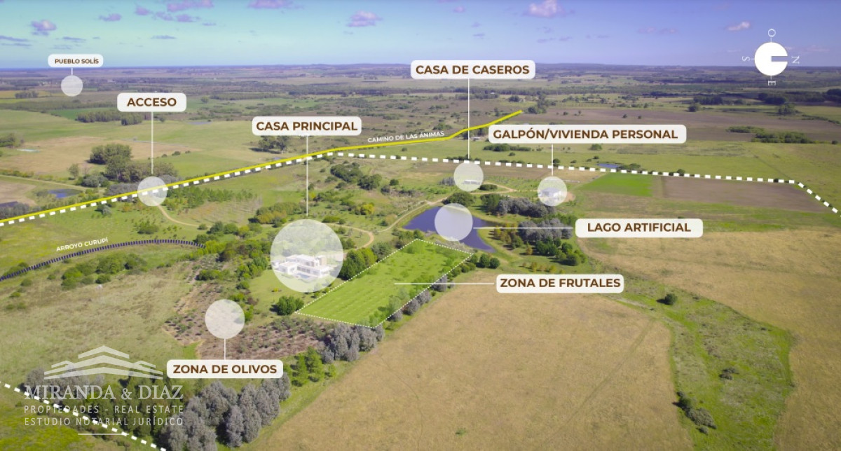 Hermosa casa de campo para producción y disfrutar - MYD3206H
