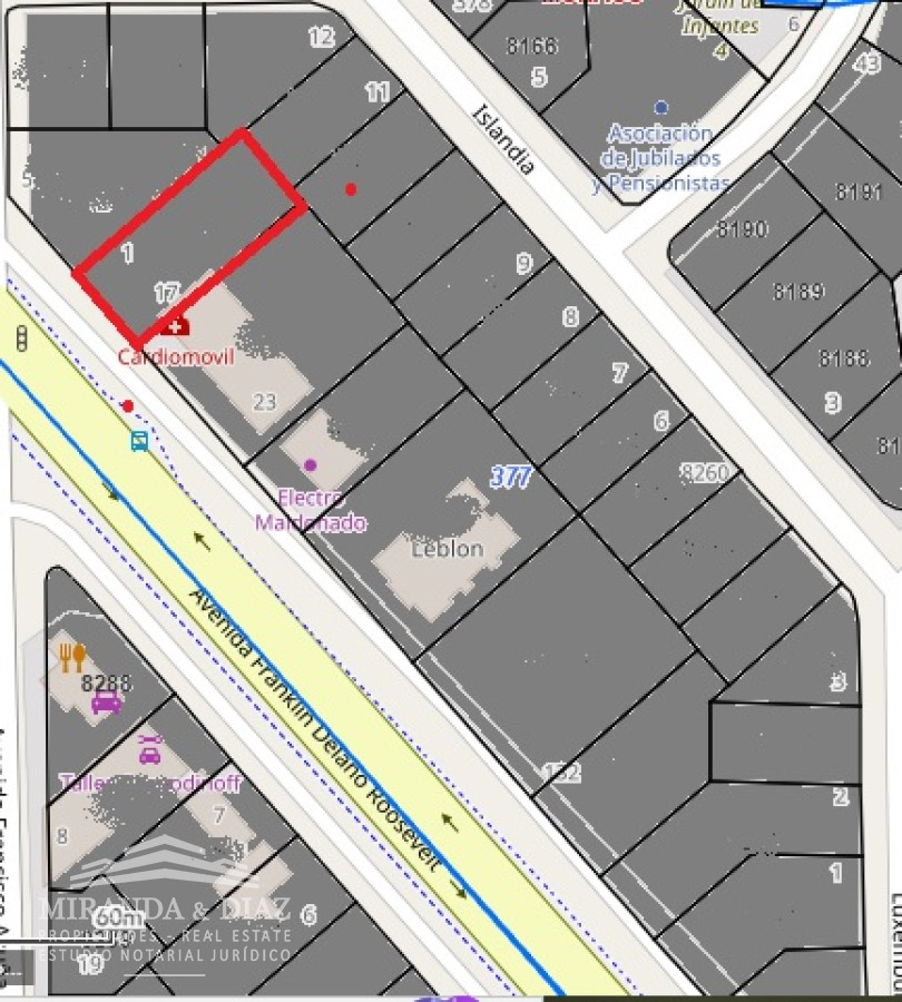 Terreno para construcción en altura - GoPunta - Portal Inmobiliario de Punta del Este - Maldonado