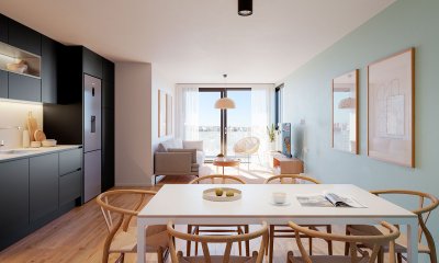 Se vende apartamento 1D en Punta Carreta a estrenar