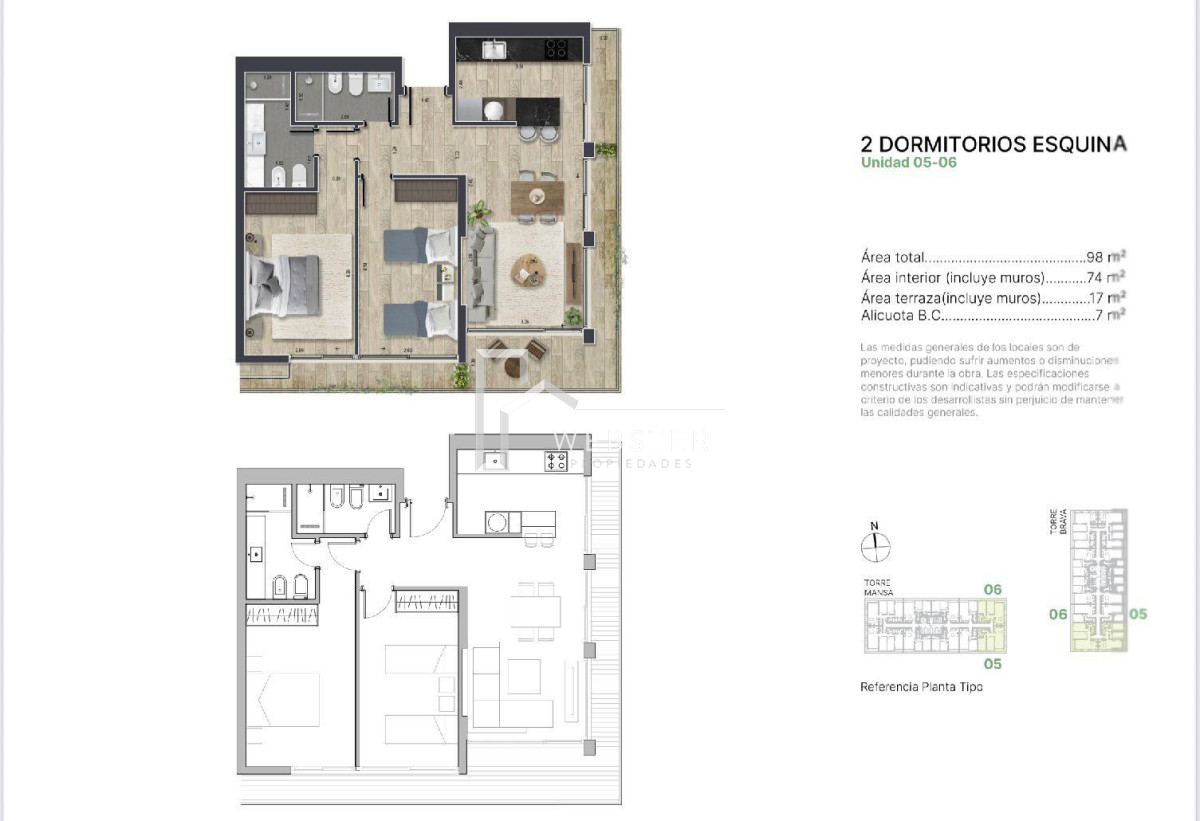 Apartamento ID.2807 - Apartamento a estrenar con vistas a Mansa y Brava