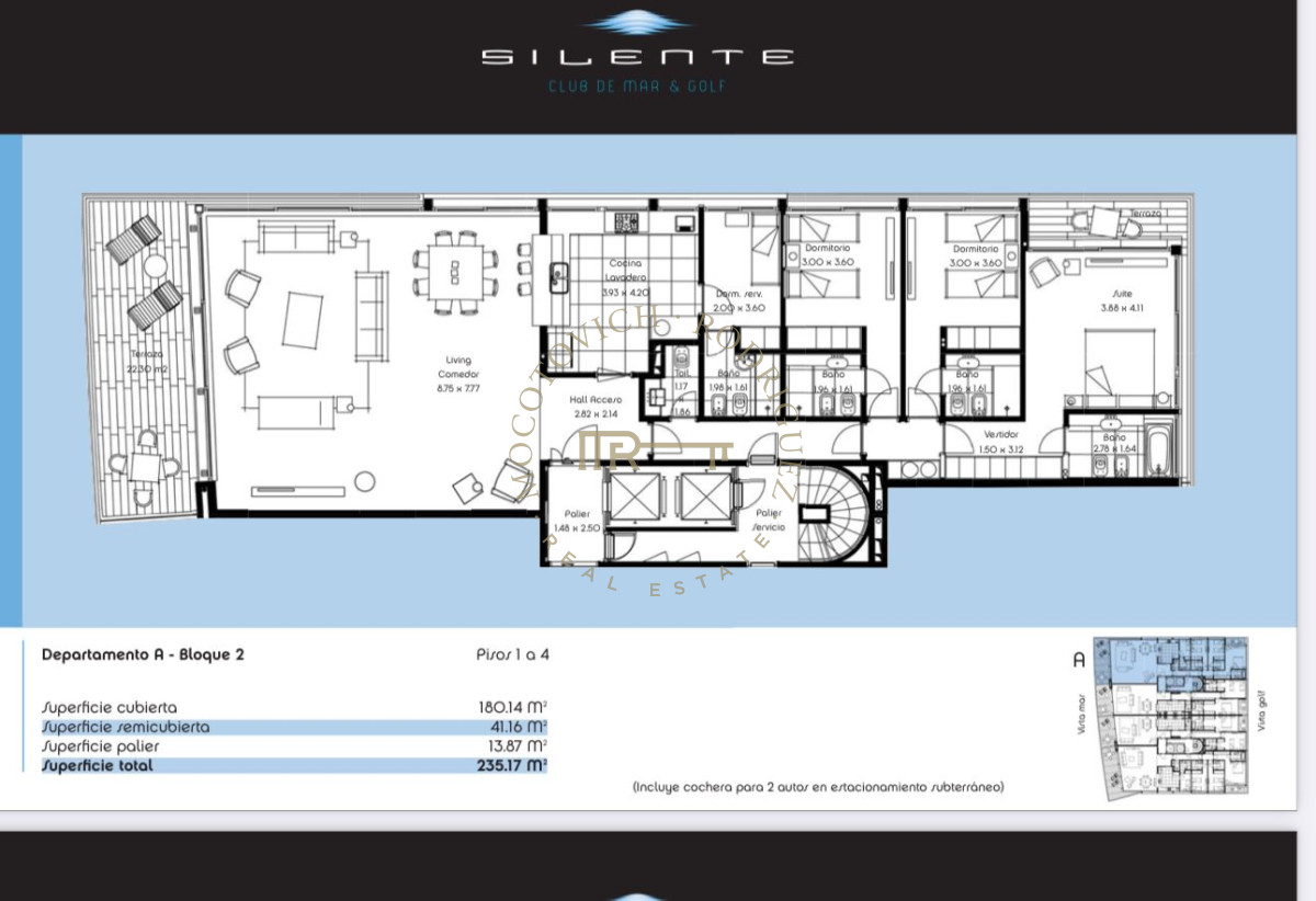 Apartamento ID.2906 - VENTA BRAVA PRIMERA LINEA PUNTA DEL ESTE
