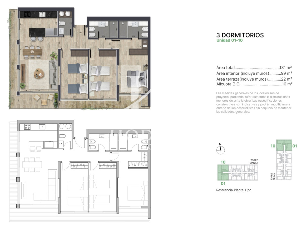 Apartamento ID.17 - Apartamento a estrenar fines 2026