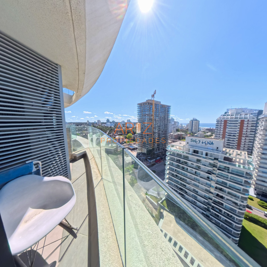 Apartamento ID.2457 - VENTA APARTAMENTO 1 DORMITORIO Y MEDIO BAJOS GASTOS COMUNES EXCELENTE RENTABILIDAD PUNTA DEL ESTE VISTA AL MAR