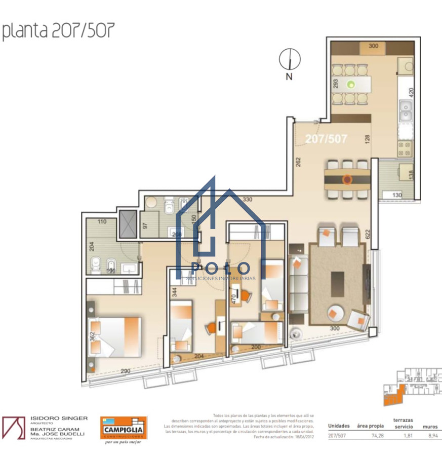 Apartamento ID.166 - APARTAMENTO EN  VENTA  MALVIN 3 DORMITORIOS 