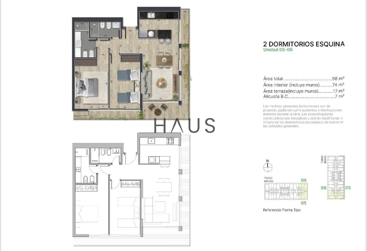 Apartamento ID.713 - Apartamento a estrenar con vistas a Mansa y Brava