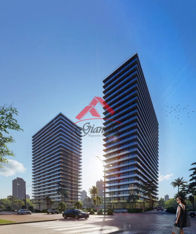 Apartamento ID.2260 - En venta apartamento de 2 dormitorios,  con agradable vista en Mansa, Punta del Este