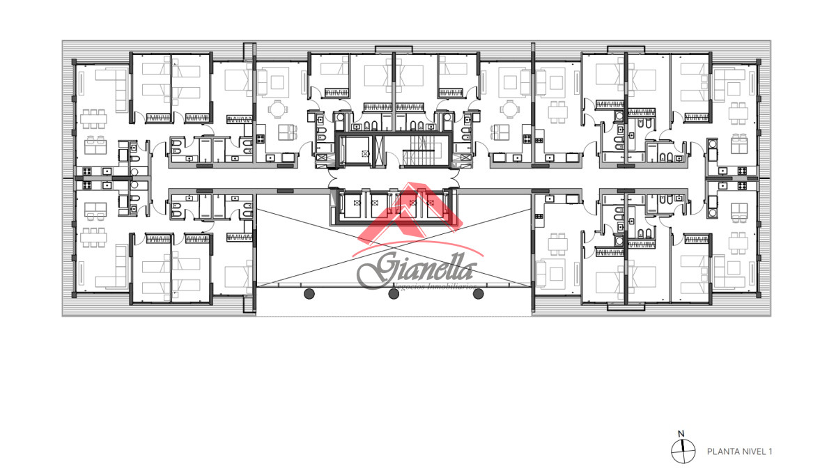 Apartamento ID.2260 - En venta apartamento de 2 dormitorios,  con agradable vista en Mansa, Punta del Este