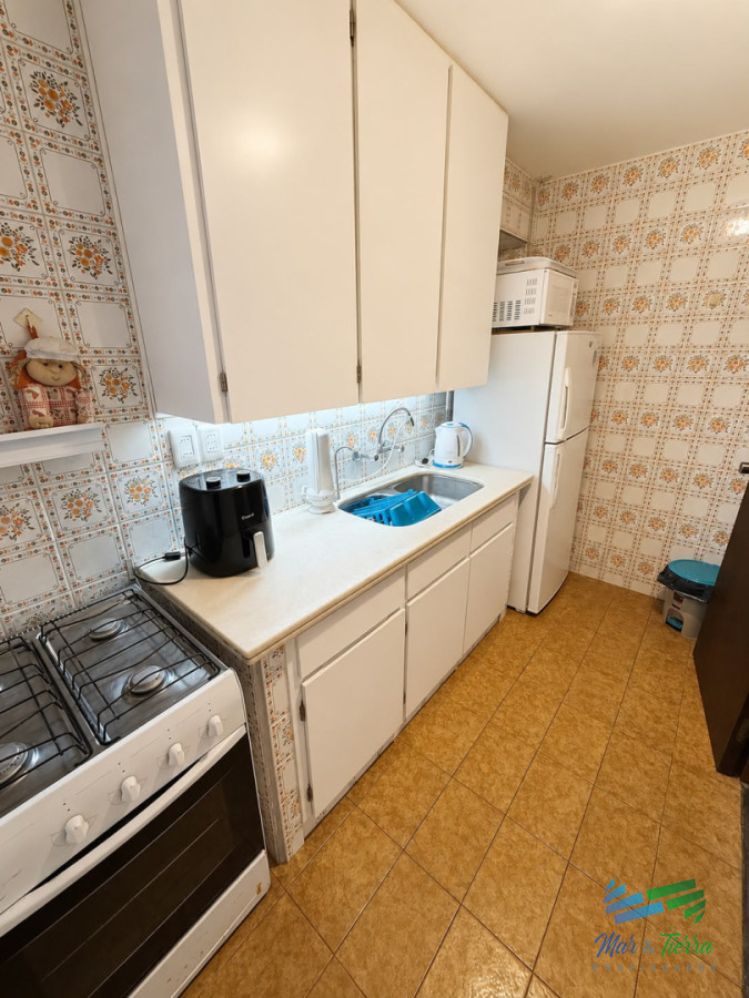 Apartamento ID.5907 - En venta apartamento 1 dormitorio, frente al Mar, excelente vista a la Brava, Punta del Este