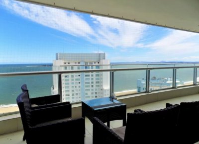 SEASONS TOWER EN ALQUILER , 2 DORMITORIOS, VISTA AL MAR, PLAYA MANSA