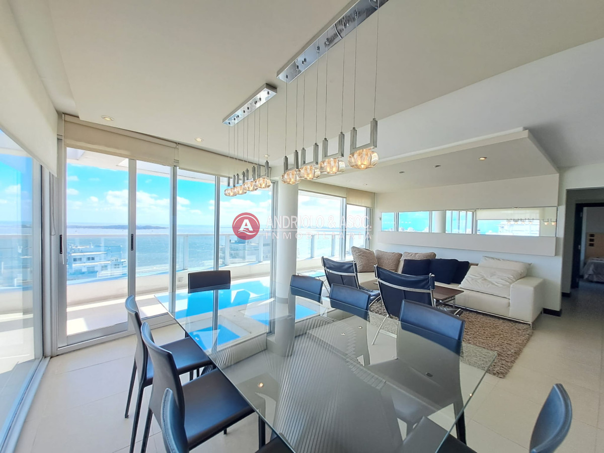 Apartamento ID.8639 - Espectacular penthouse a metros de playa mansa, 2 suites en venta!