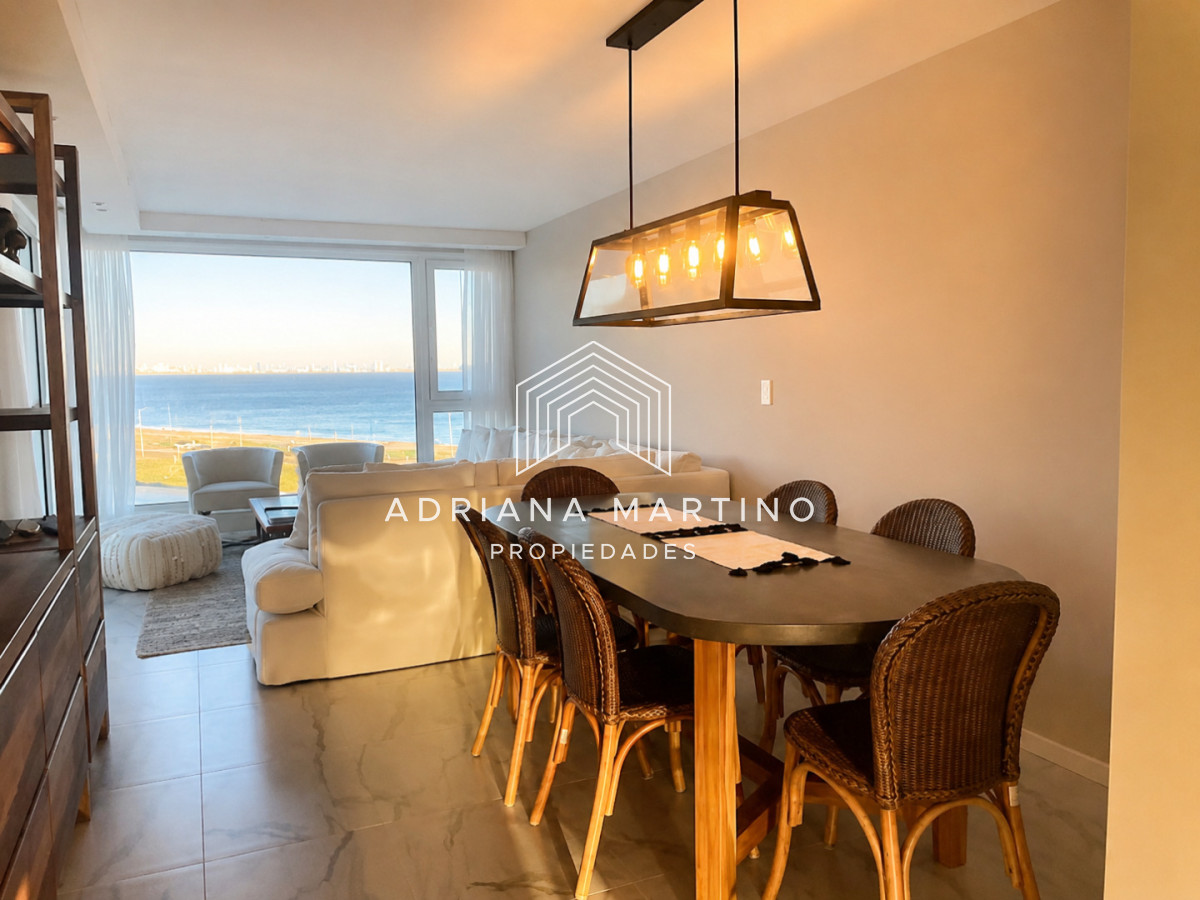 Apartamento ID.71099 - Vende apartamento con vista al mar de 3 suites, en Mansa- Punta del Este.