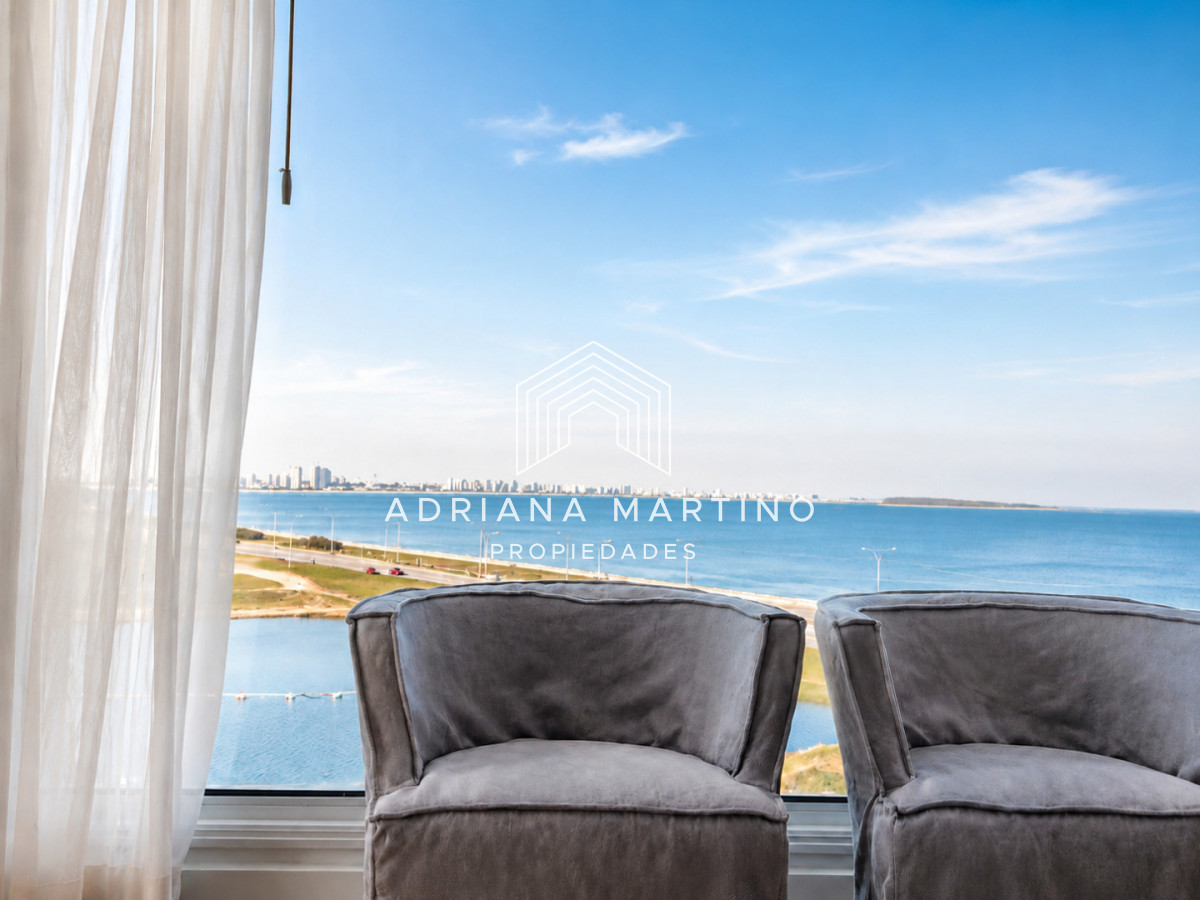 Apartamento ID.71099 - Vende apartamento con vista al mar de 3 suites, en Mansa- Punta del Este.