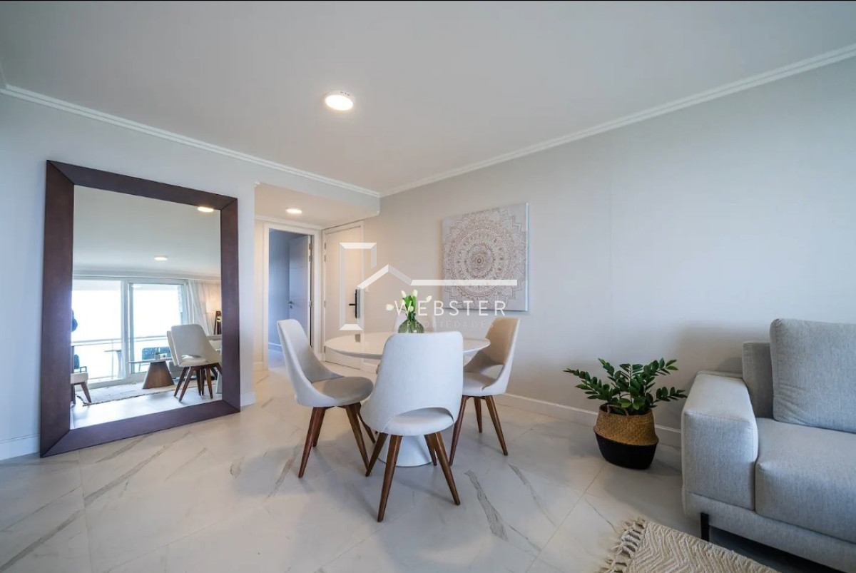 Apartamento ID.2188 - Apartamento en Alquiler de 2 dormitorio frente al Mar en Edificio Cruceros, Punta del este , Playa Mansa