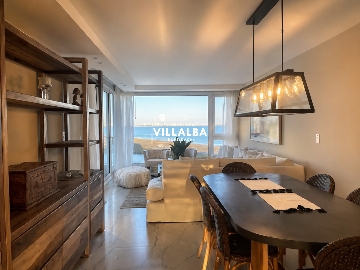 Apartamento ID.3358 - Vende apartamento con vista al mar de 3 suites, en Mansa- Punta del Este.