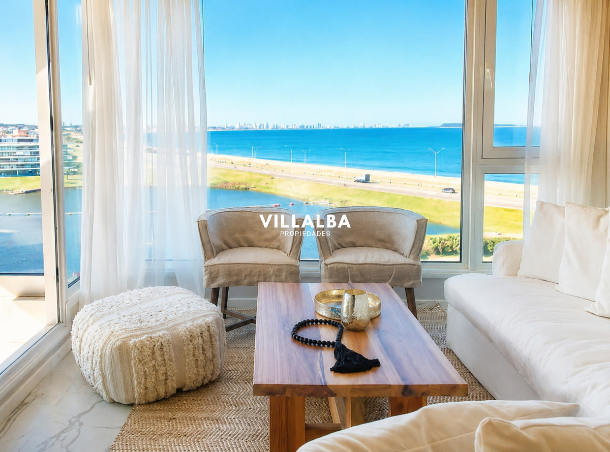 Apartamento ID.3358 - Vende apartamento con vista al mar de 3 suites, en Mansa- Punta del Este.