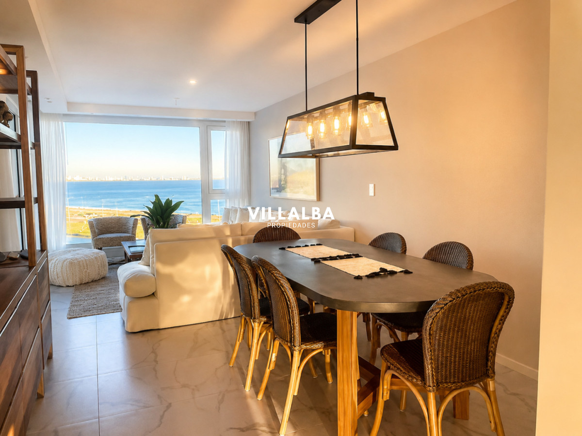 Apartamento ID.3358 - Vende apartamento con vista al mar de 3 suites, en Mansa- Punta del Este.
