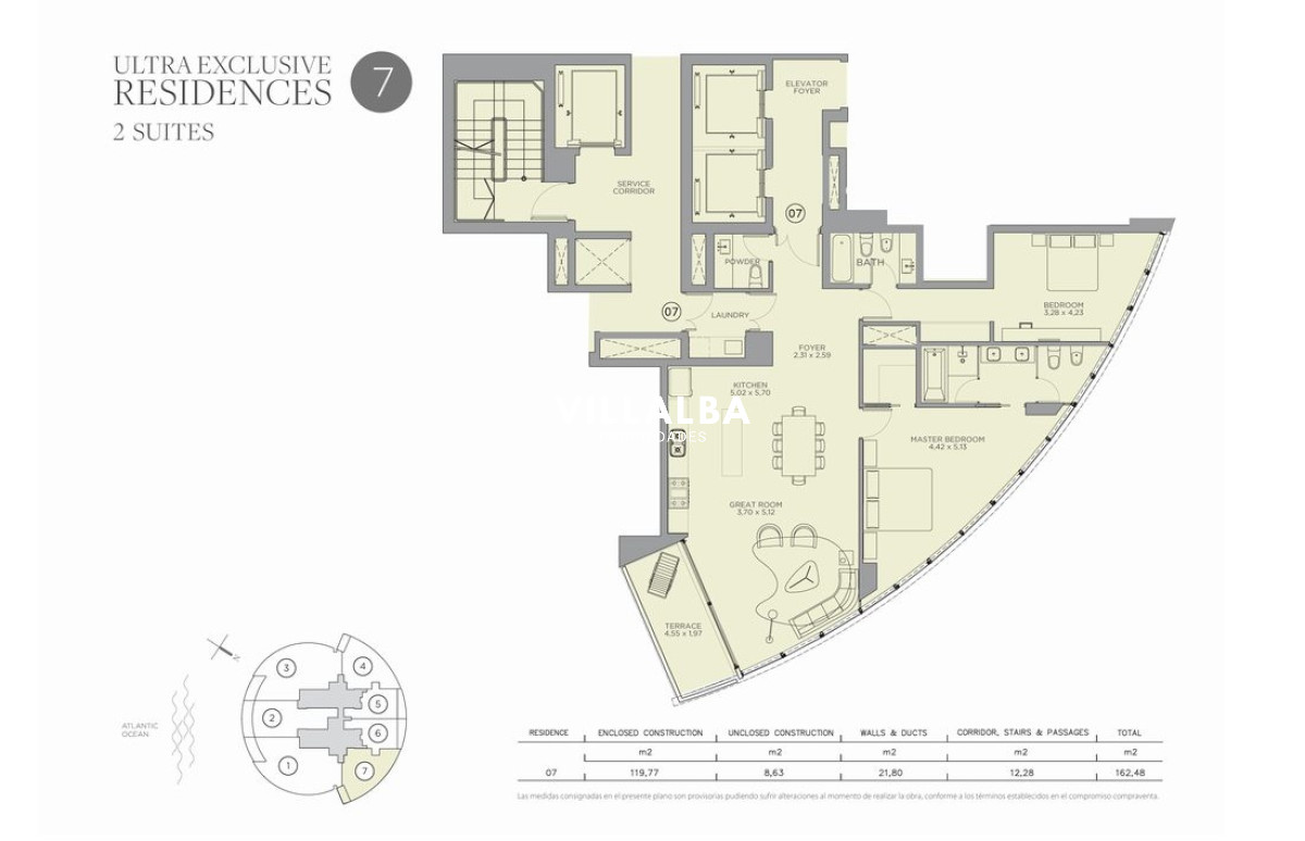 Apartamento ID.2811 - Departamento de 2 suite en venta frente al mar torre permium. Trump Tower
