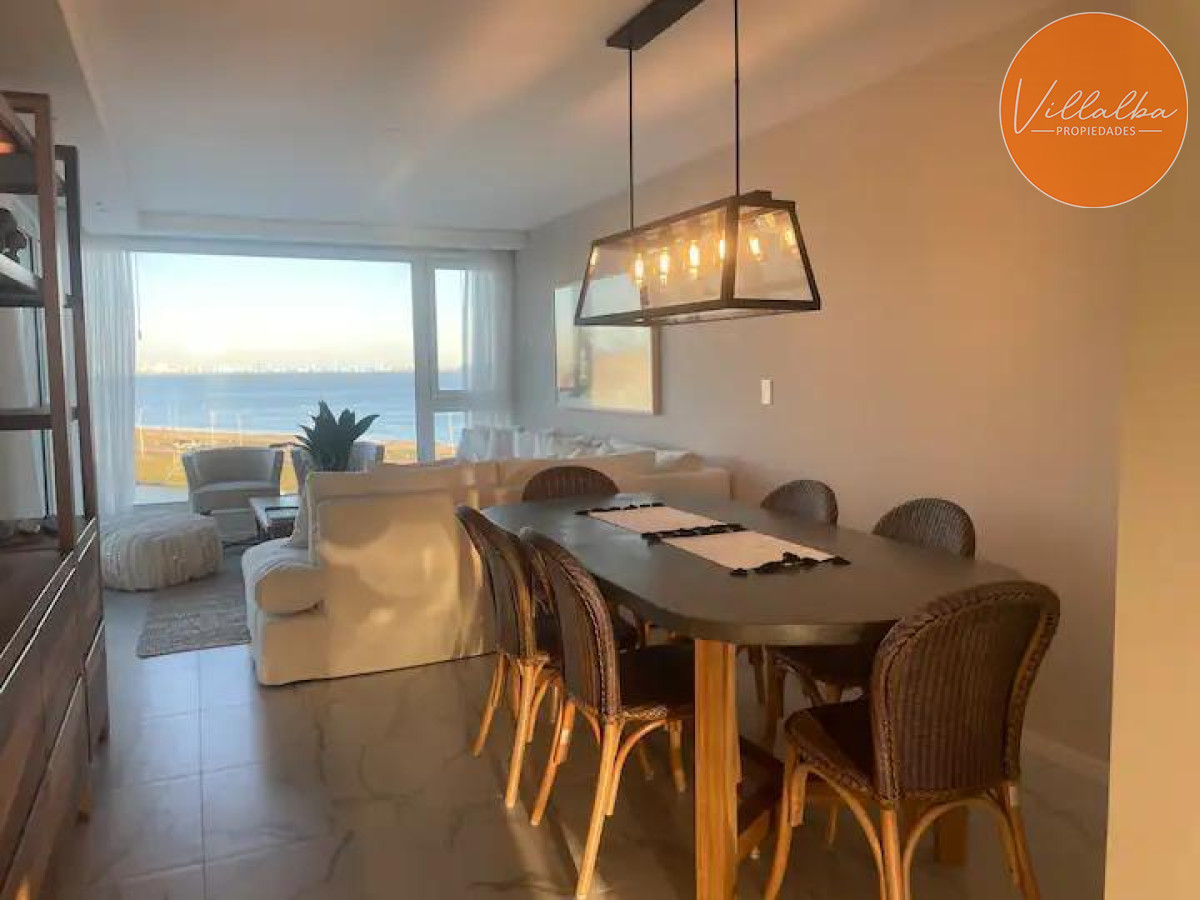 Apartamento ID.3358 - Vende apartamento con vista al mar de 3 suites, en Mansa- Punta del Este.