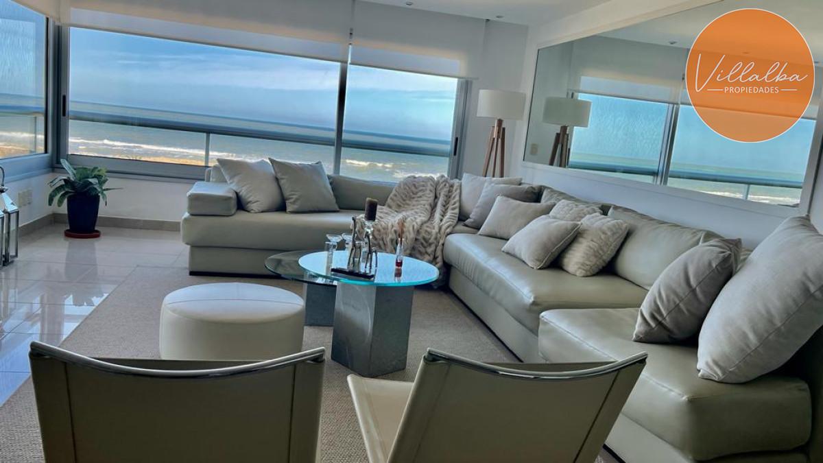 Apartamento ID.1255 - Espectacular penthouse frente al mar playa brava Punta Del Este.