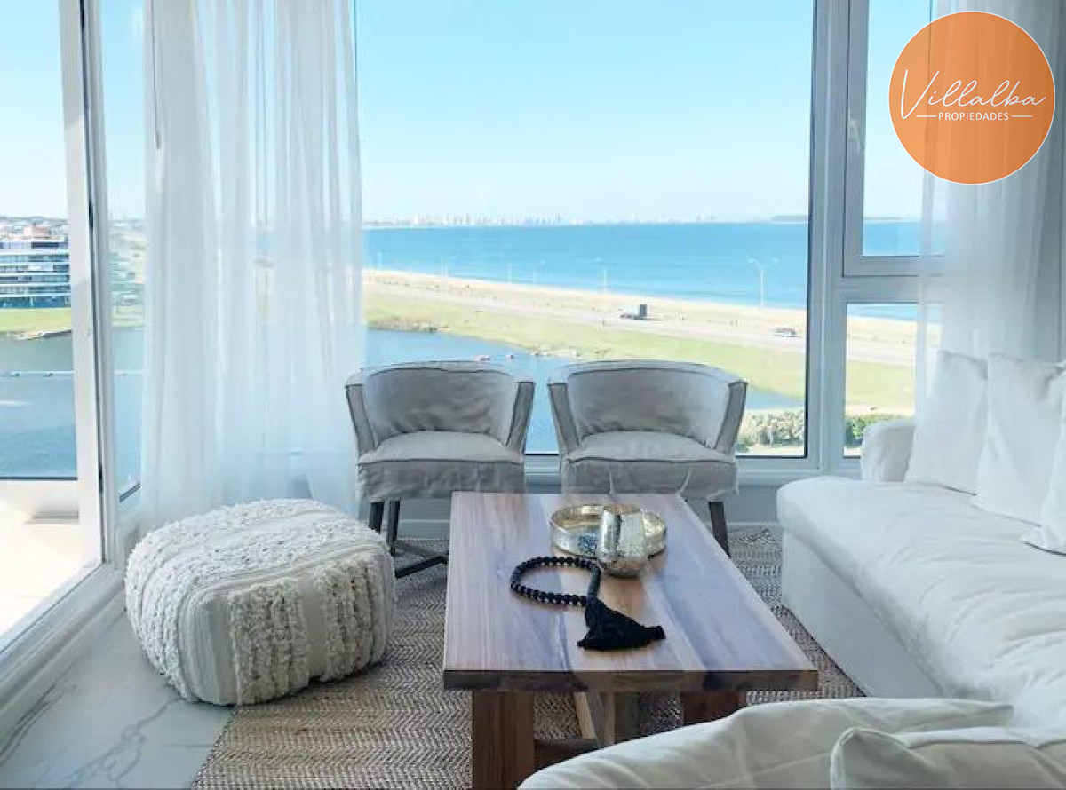 Apartamento ID.3358 - Vende apartamento con vista al mar de 3 suites, en Mansa- Punta del Este.