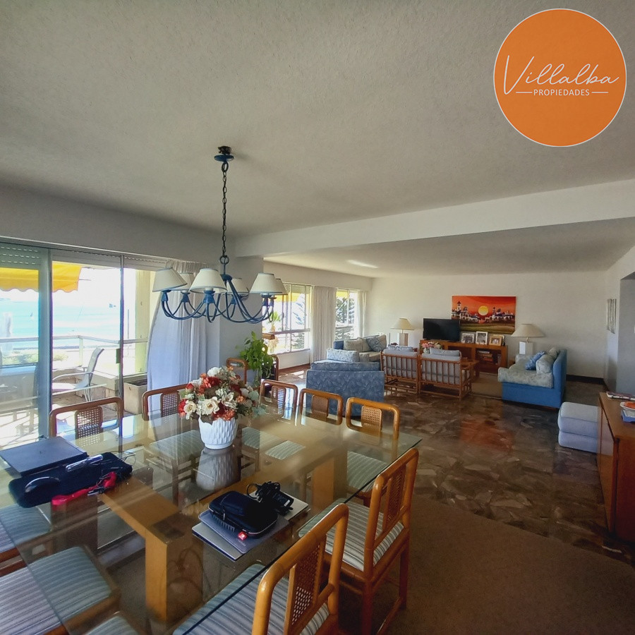 Apartamento ID.1163 - Playa mansa frente al mar, Amplios ambientes.