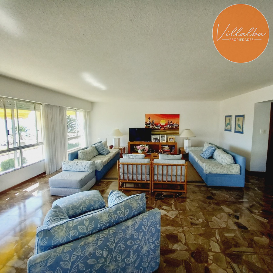 Apartamento ID.1163 - Playa mansa frente al mar, Amplios ambientes.