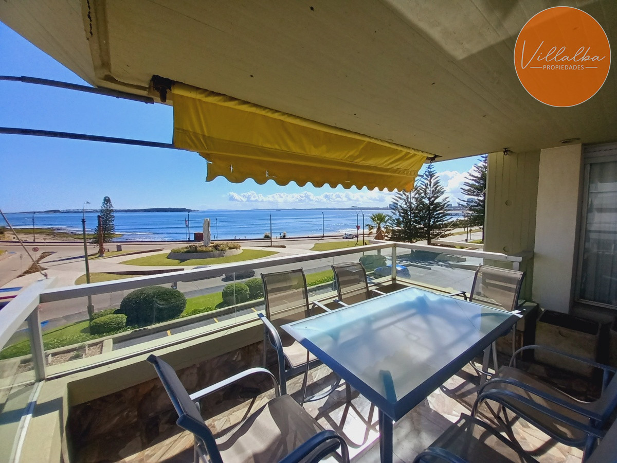 Apartamento ID.1163 - Playa mansa frente al mar, Amplios ambientes.