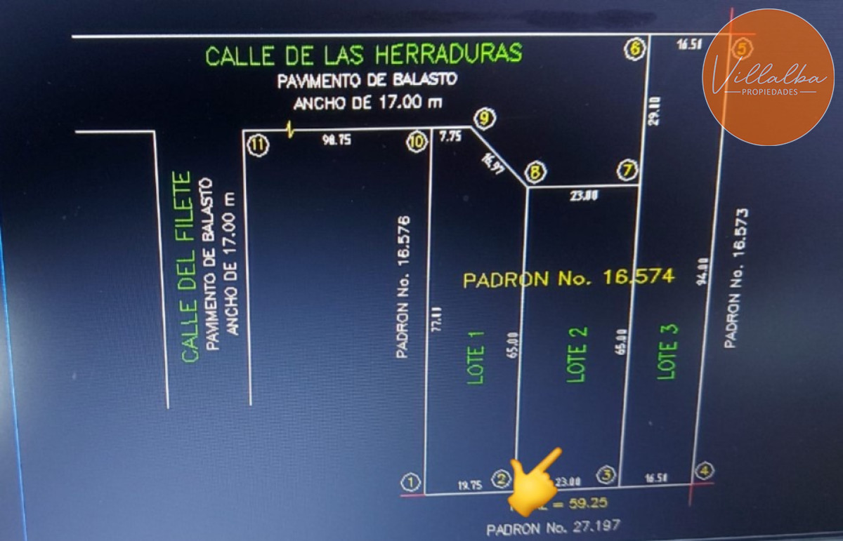Terreno ID.3226 - Terreno 1300 mts 2 a la venta en Punta del Este
