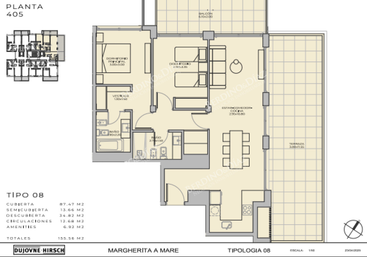 Apartamento ID.3120 - Margherita A Mare Residences - Nuevo Lanzamiento en Punta del Este, departamento 2 dormitorios