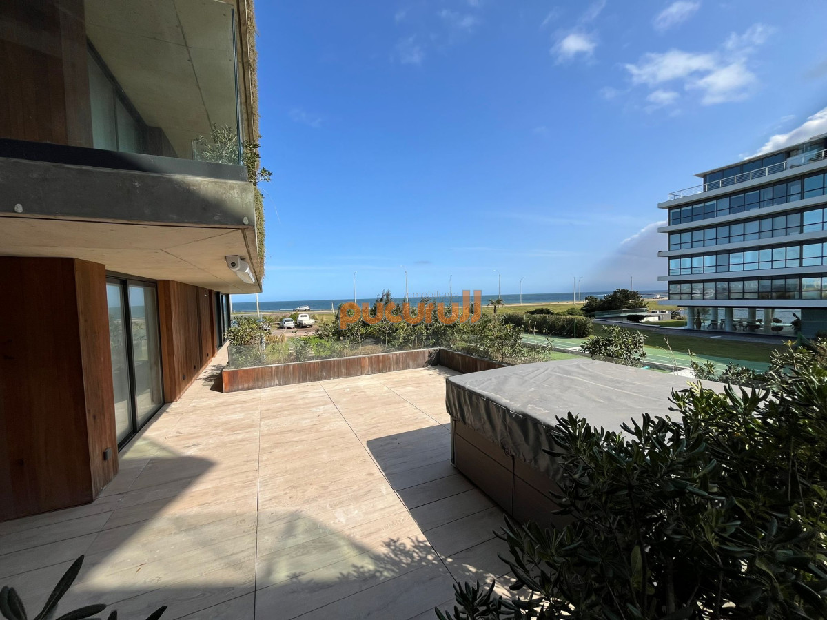 Apartamento ID.1998 - Walmer Lagoon.  Unidad en venta,  a estrenar frente al mar, 2 dormitorios, amplia terraza.