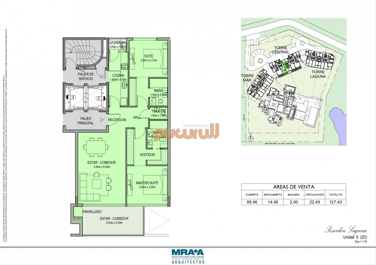 Apartamento ID.2651 - Invierta con financiación en espectacular torre con vista a la laguna y el mar. 