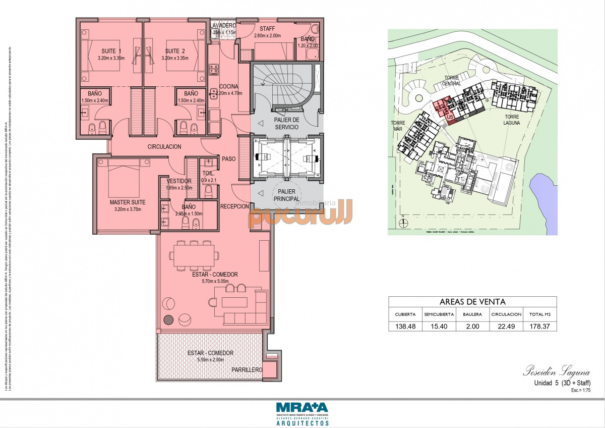 Apartamento ID.2651 - Invierta con financiación en espectacular torre con vista a la laguna y el mar. 