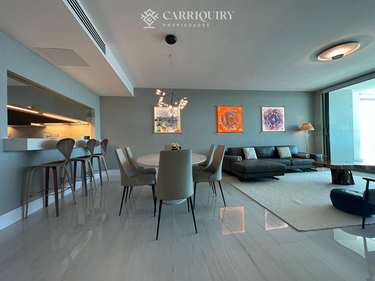 Apartamento ID.7471/ALQUILER-TEMPORARIO-Y-VENTA-APARTAMENTO-3-DORMITORIOS - Espectacular apartamento en alquiler en la torre mas lujosa de Punta del este