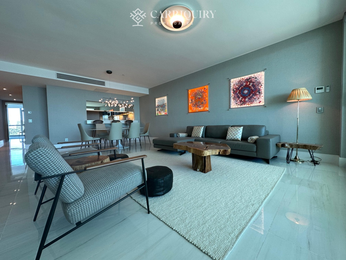 Apartamento ID.7471/ALQUILER-TEMPORARIO-Y-VENTA-APARTAMENTO-3-DORMITORIOS - Espectacular apartamento en alquiler en la torre mas lujosa de Punta del este