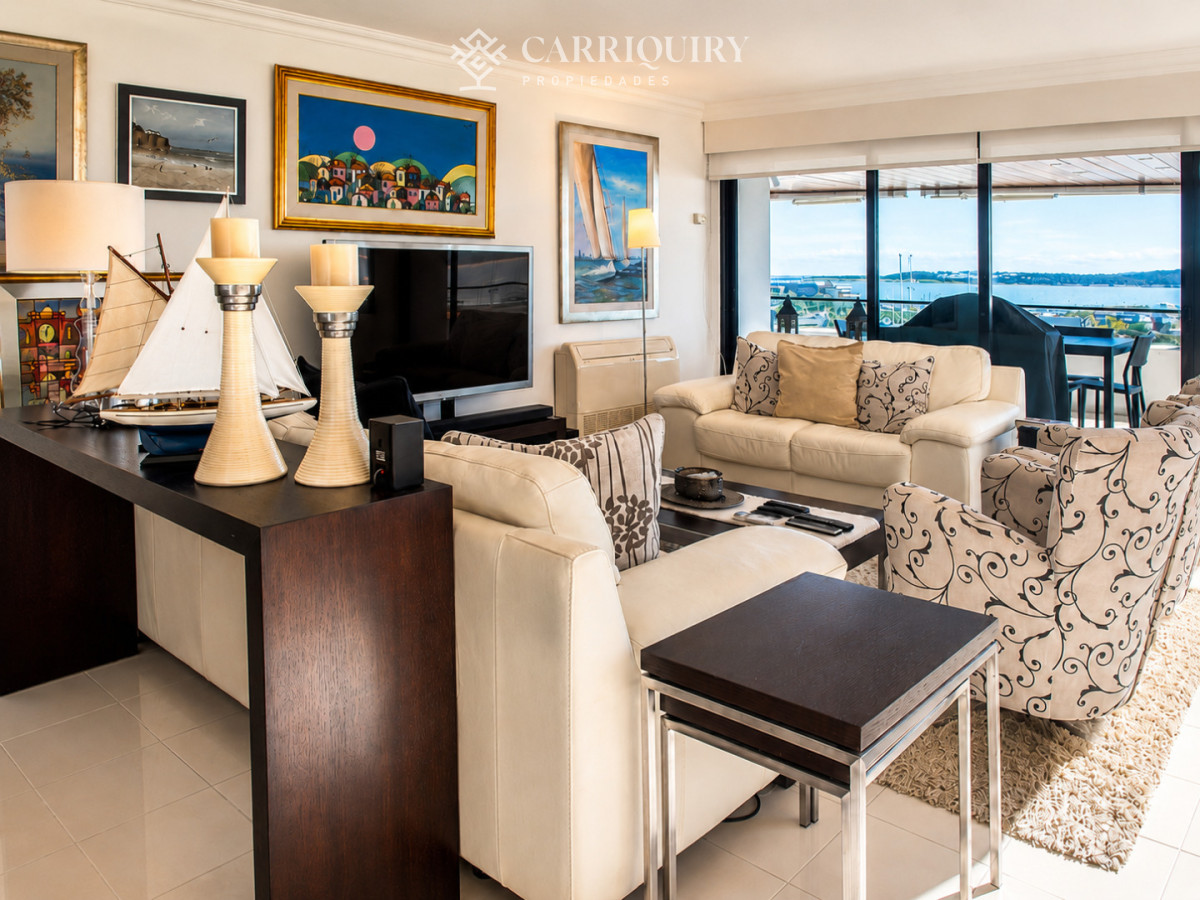 Apartamento ID.10062/ALQUILER-TEMPORARIO-Y-VENTA-APARTAMENTO-3-DORMITORIOS - Espectcular departamento en venta frente al puerto 3 dormitorios