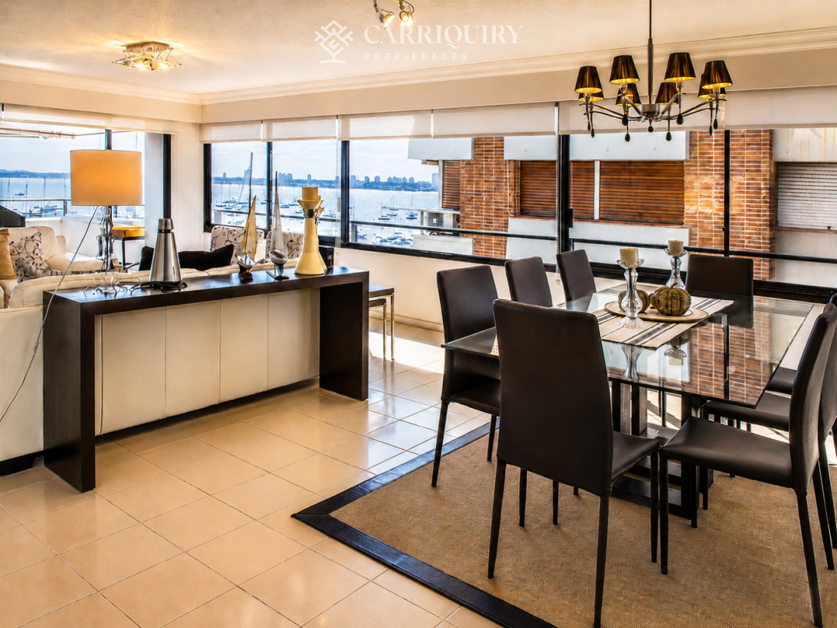 Apartamento ID.10062/ALQUILER-TEMPORARIO-Y-VENTA-APARTAMENTO-3-DORMITORIOS - Espectcular departamento en venta frente al puerto 3 dormitorios