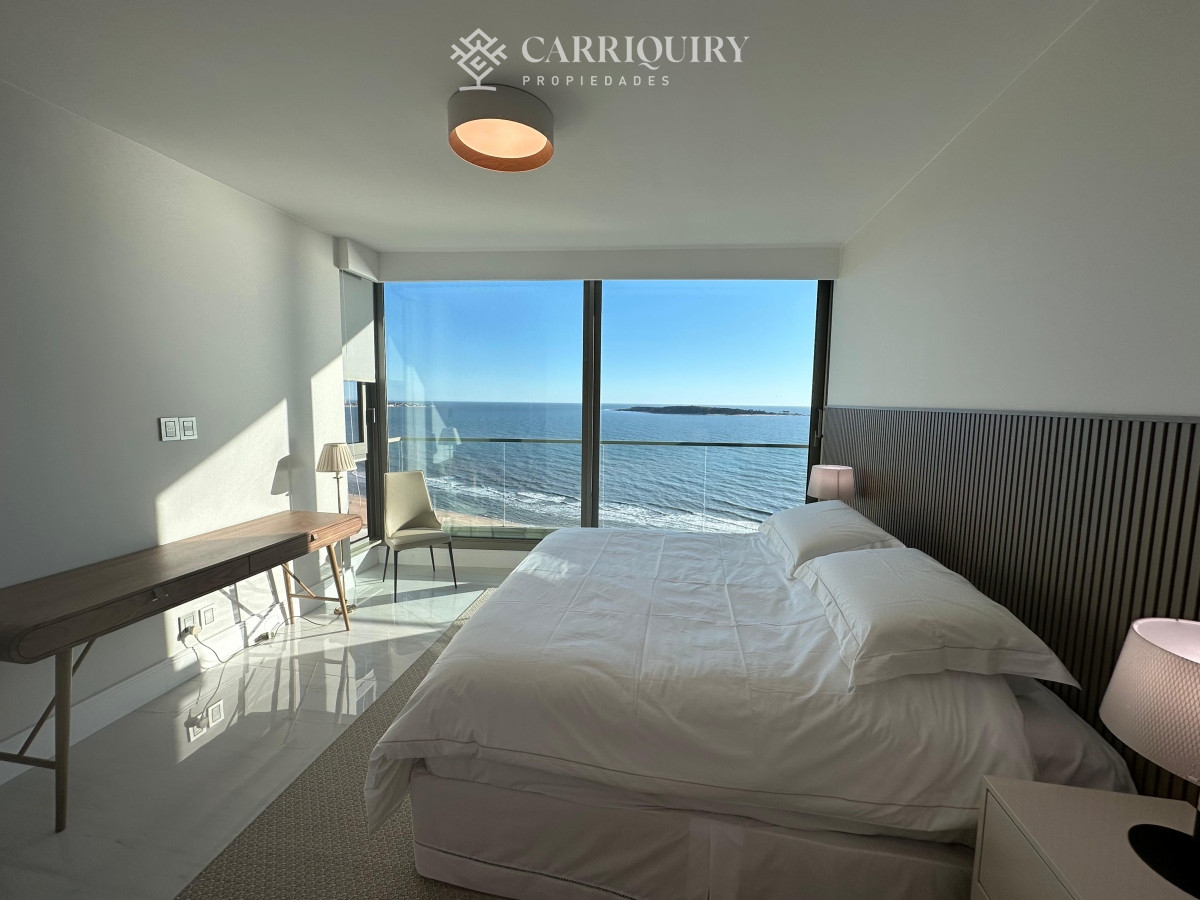 Apartamento ID.7471/ALQUILER-TEMPORARIO-Y-VENTA-APARTAMENTO-3-DORMITORIOS - Espectacular apartamento en alquiler en la torre mas lujosa de Punta del este