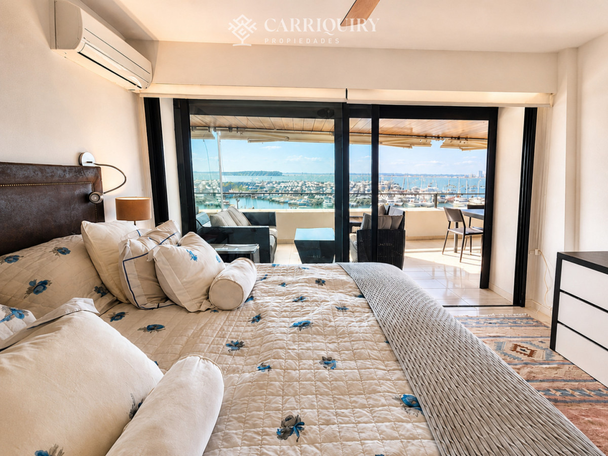 Apartamento ID.10062/ALQUILER-TEMPORARIO-Y-VENTA-APARTAMENTO-3-DORMITORIOS - Espectcular departamento en venta frente al puerto 3 dormitorios