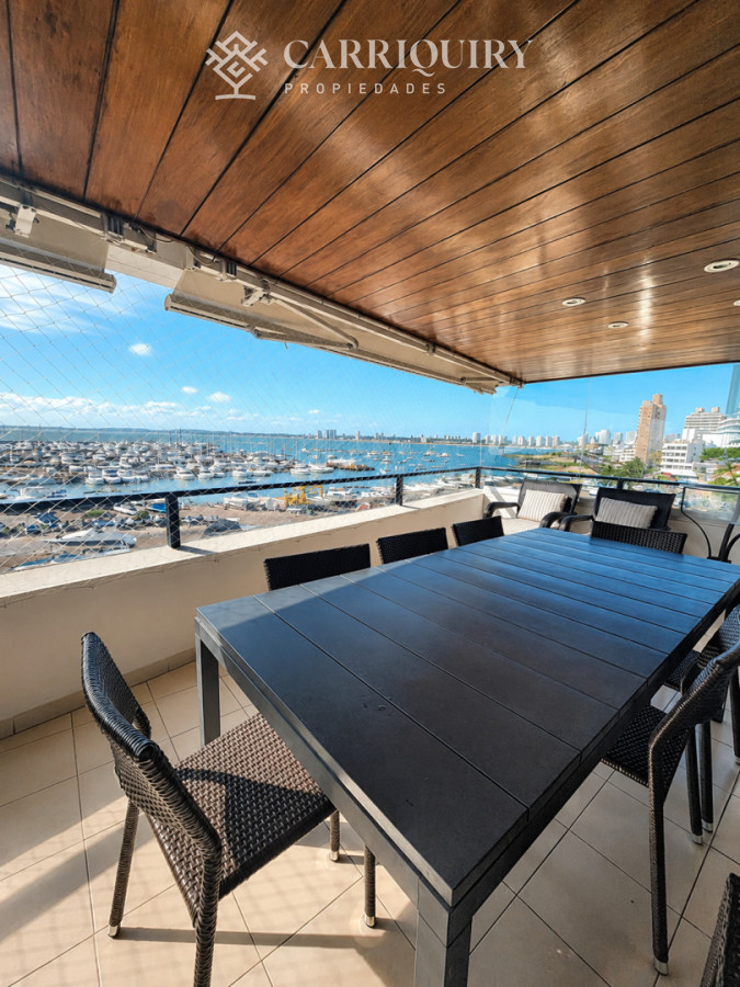 Apartamento ID.10062/ALQUILER-TEMPORARIO-Y-VENTA-APARTAMENTO-3-DORMITORIOS - Espectcular departamento en venta frente al puerto 3 dormitorios