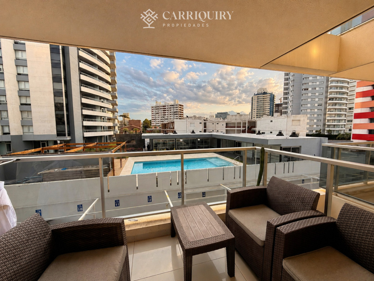Apartamento ID.10176 - En venta apartamento con agradable vista de 2 dormitorios, en Brava Punta del Este 