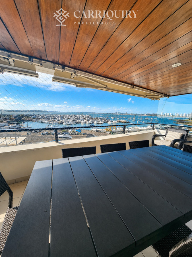 Apartamento ID.10062/ALQUILER-TEMPORARIO-Y-VENTA-APARTAMENTO-3-DORMITORIOS - Espectcular departamento en venta frente al puerto 3 dormitorios